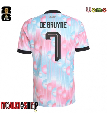 Belgio Kevin De Bruyne #7 Seconda Maglia Mondiali 2026 Manica Corta